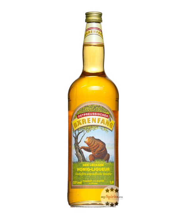 Ostpreussischer Bärenfang Honiglikör / 33 % Vol. / 1,0 Liter-Flasche | eBay