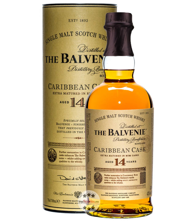 The Balvenie 14 Year Caribbean Cask Whisky 70cl