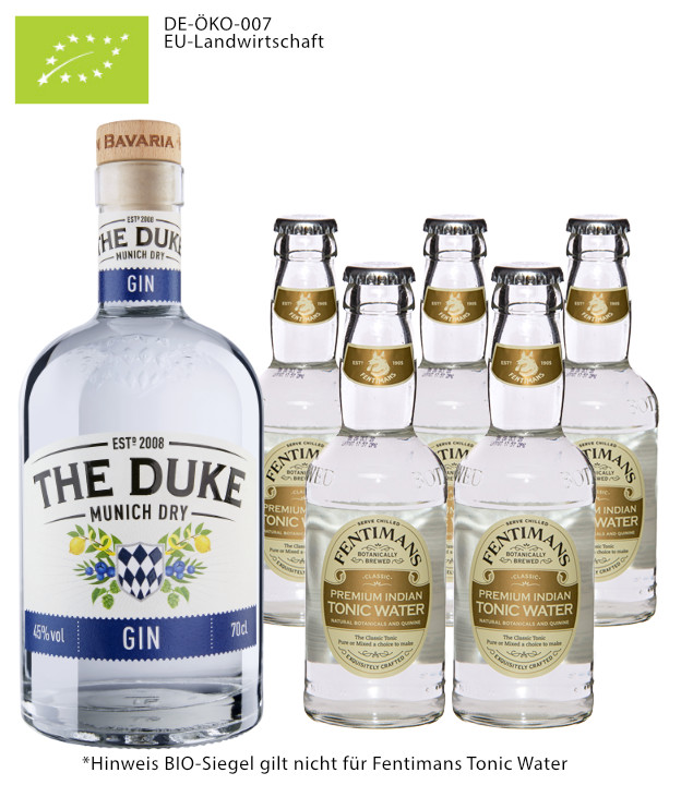 Duke Munich Dry Gin & Fentimans Tonic Set