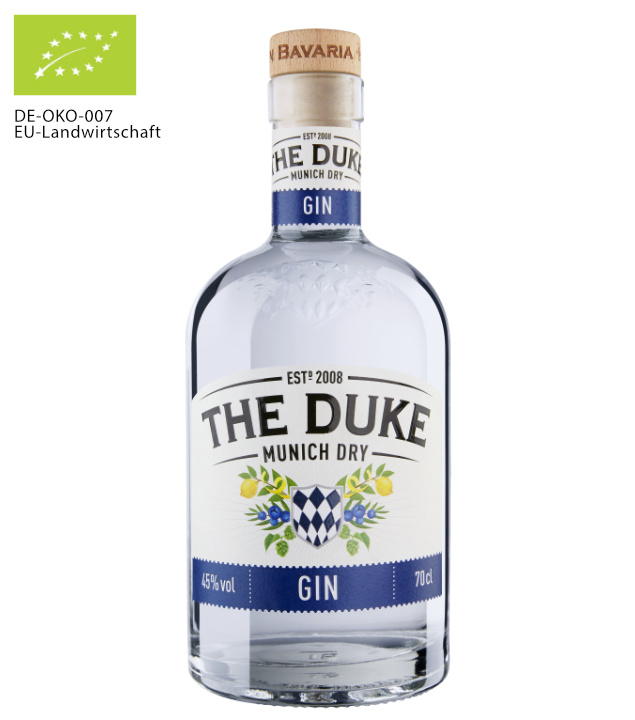 The Duke Munich Dry Gin Bio (45 % vol., 0,7 Liter)