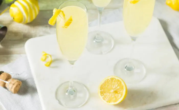 French 75 Cocktail-Rezept (Film-Cocktails: Casablanca)