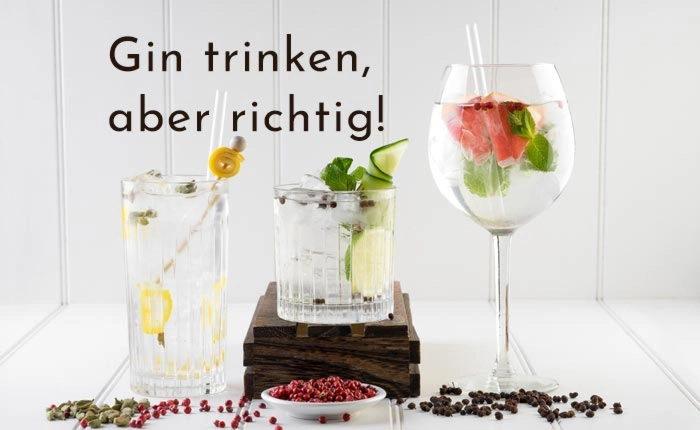 Wie trinkt man Gin?