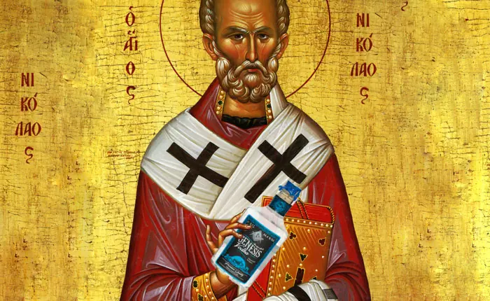 Nikolaus als Schutzpatron der Destillateure