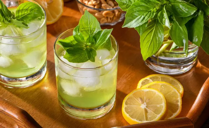 Gin Basil Smash – alles im grünen Bereich