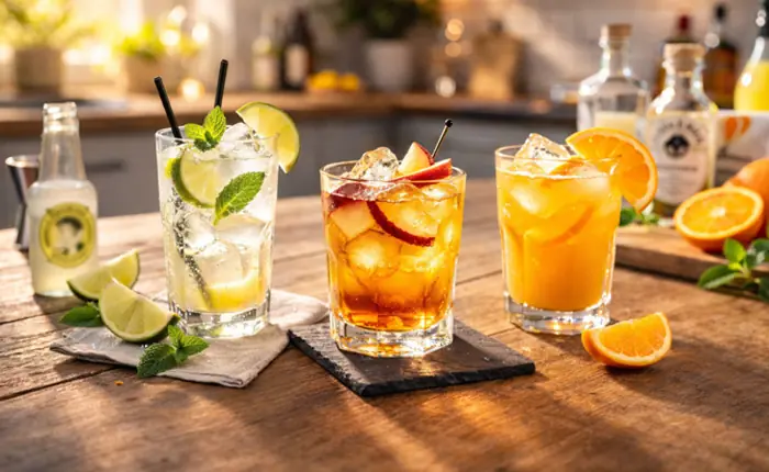 Einfache Cocktails für Faule