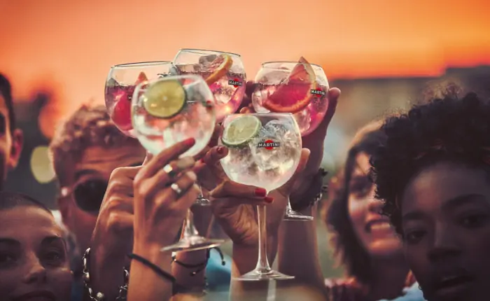 Martini Spritz: Dolce vita für Zuhause
