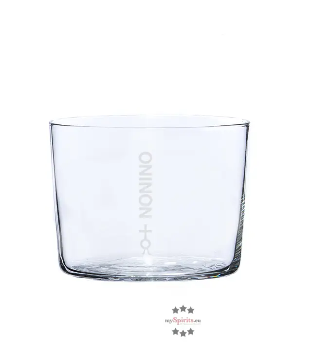 Nonino: Amaro Tumbler Glas / 2 cl Eichstrich /  ca. 200 ml / &Oslash; ca. 8,1 cm / H: ca. 6,4 cm
