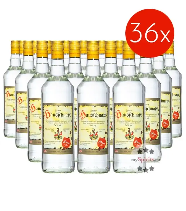 Prinz: Hausschnaps / 34% Vol. - 36 Flaschen