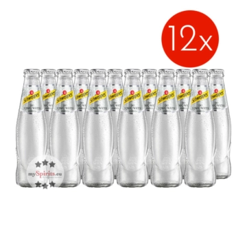 12 x Schweppes Dry Tonic Water / alkoholfrei / 12  x 0,2 Liter-Flasche inkl. 1,20 € Pfand