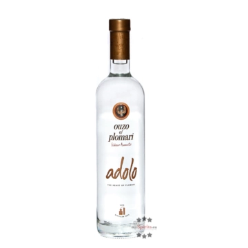 Ouzo of Plomari Adolo / 42 % Vol. / 0,7 Liter-Flasche in Geschenkbox