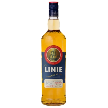 Linie Aquavit fassgelagerter Kümmelschnaps / 41,5 % Vol. / 1,0 Liter-Flasche