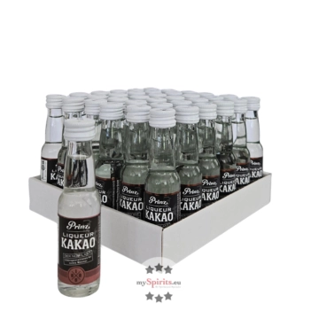 36 x Prinz Nobilant Kakao Liqueur Mini / 37,7 % vol / 36 x 0,02 Liter-Flasche