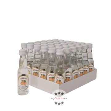36 x Prinz Williams-Birnen-Schnaps Mini / 40 % vol / 36 x 0,02 Liter-Flasche