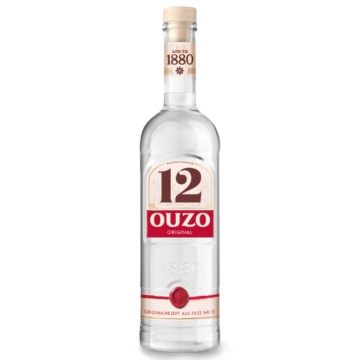 Ouzo 12 / 38 % Vol. / 1,0 Liter-Flasche