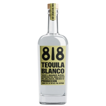 818: Blanco Tequila / 40 % vol / 0,7 Liter-Flasche
