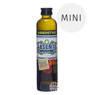 Absente 55 Absinth Liqueur Mini / 55 % Vol. / 0,1 Liter-Flasche