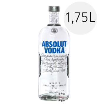 Absolut Vodka Magnum / 40 % Vol. / 1,75 Liter-Flasche