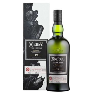 Ardbeg Traigh Bhan Batch 2 19 Jahre Islay Single Malt Scotch Whisky / 46,2 % Vol. / 0,7 Liter-Flasche in Geschenkbox