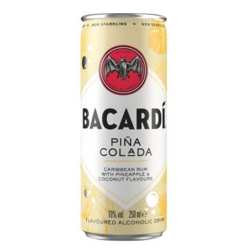 Bacardi Pina Colada RTD / 10 % vol / 0,25 Liter-Dose inkl. 0,25 € Pfand
