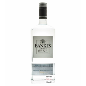 Bankes London Dry Gin – Samtiger London Dry Gin / 40% vol. / 1,0 Liter-Flasche
