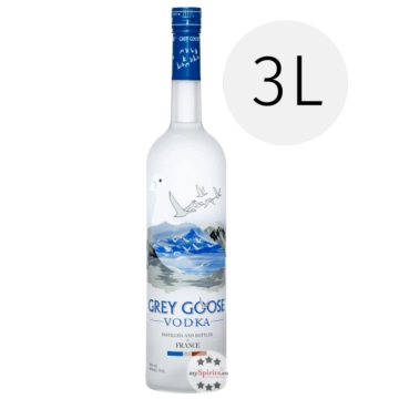 Grey Goose Vodka / 40 % Vol. / 3,0 Liter-Flasche