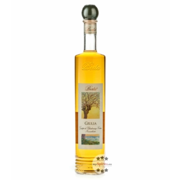 Distillerie Berta Giulia – Grappa di Chardonnay e Cortese Invecchiata / 40 % vol. / 0,7 Liter-Flasche
