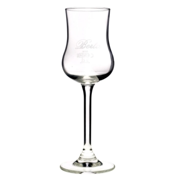 Berta Grappa-Glas – Kelchglas mit Stiel / 2cl Eichstrich / H: ca. 17 cm