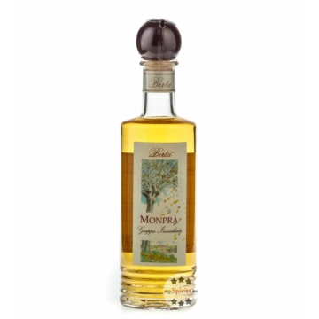 Distillerie Berta Monprà Grappa Invecchiata / 40 % Vol. / 0,2 Liter-Flasche