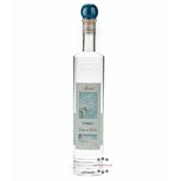 Distillerie Berta Nibbio - Grappa di Barbera / 40 % vol. / 0,7 Liter-Flasche