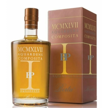 Distillerie Berta Aquardens Composita Primagioia – MCMSLVII / 43 % vol. / 0,7 Liter-Flasche im Geschenk-Karton