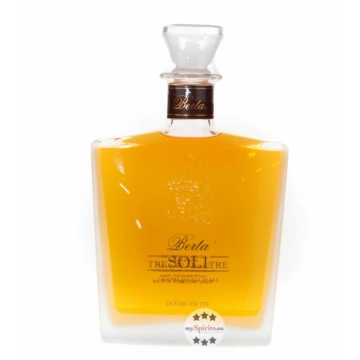 Distillerie Berta Tre Soli Tre – Grappa Invecchiata / 43 % vol. / 0,7 Liter-Flasche 