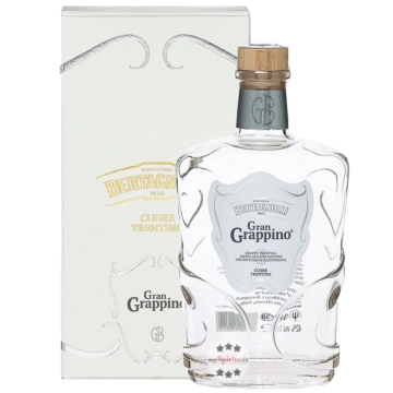 Bertagnolli Gran Grappino Bianco Grappa / 42 % Vol. / 0,7 Liter-Flasche in Geschenkbox