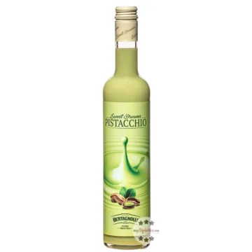 Bertagnolli Sweet Dreams Pistacchio Pistazienlikör / 17 % vol / 0,5 Liter-Flasche