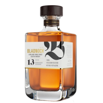 Bladnoch 13 Year Old Lowland Single Malt Scotch Whisky / 46,7 % vol / 0,7 Liter-Flasche