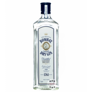 Bombay Sapphire London Dry Gin / 37,5% vol. / 1,0 Liter-Flasche