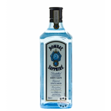 Bombay Sapphire Gin &ndash; Distilled London Dry Gin / 40 % vol. / 0,7 Liter-Flasche
