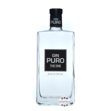 Bonaventura Maschio: Gin Puro - The One / 56,3 % Vol. / 0,7 Liter-Flasche