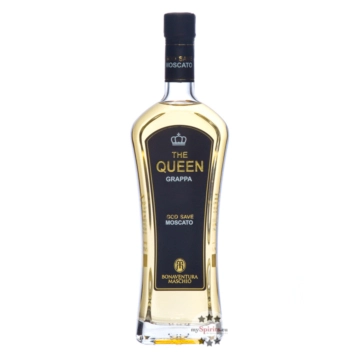 Bonaventura Maschio: The Queen Grappa – God Save Moscato / 38 % Vol. / 0,7 Liter-Flasche