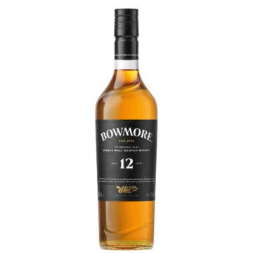 Bowmore 12 Years Old Islay Single Malt Scotch Whisky – Schottischer Premium-Whisky / 40 % Vol. / 0,7 Liter-Flasche