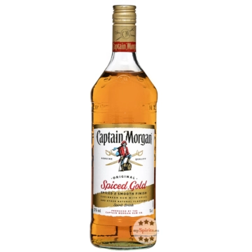 Captain Morgan Original Spiced Gold / 35 % Vol. / 1,0 Liter-Flasche