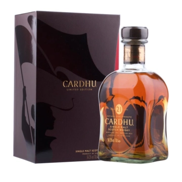 Cardhu Whisky - Natural Cask Strength 21 Years Old Speyside Single Malt Scotch Whisky 