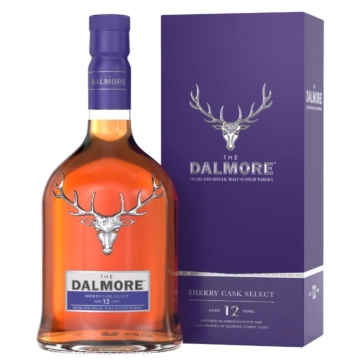 The Dalmore Sherry Cask 12 Jahre Highland Single Malt Scotch Whisky / 43 % vol / 0,7 Liter-Flasche