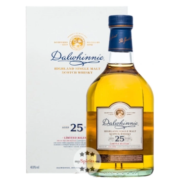 Dalwhinnie 25 Years Highland Single Malt Scotch Whisky Fass-Stärke / 48,8 % / 0,7 Liter in Geschenk-Kasette