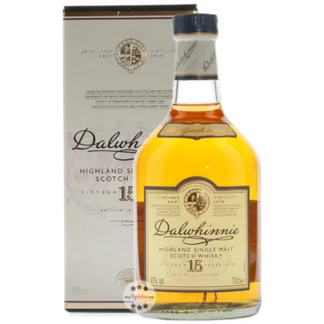 Dalwhinnie: 15 Years Old Single Malt Scotch Highland Whisky in Geschenk-Box