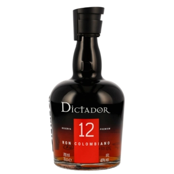Dictador 12 Years Colombian Rum / 40 % Vol. / 0,7 Liter-Flasche