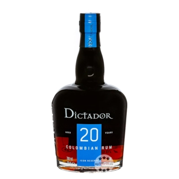 Dictador Rum aged 20 Years / 40 % Vol. / 0,7 Liter-Flasche
