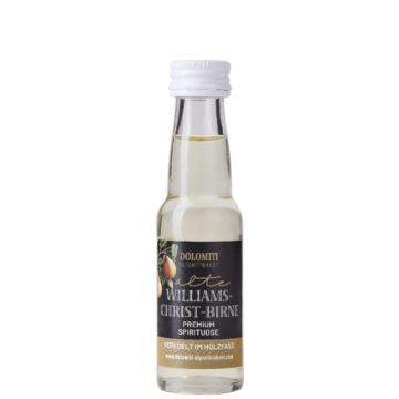 Dolomiti Alte Williams-Christ-Birne Miniatur / 36 % vol / 0,02 Liter-Flasche