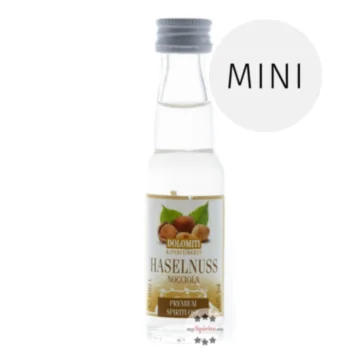 Dolomiti Haselnuss Premium /  40 % Vol. / 0,02 Liter