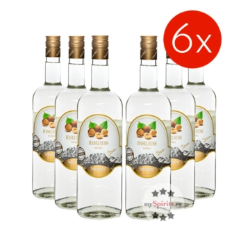 Dolomiti: Haselnuss Premium /  40% Vol. - 6 x 1 Liter Flasche