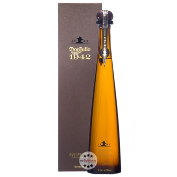 Don Julio 1942 Tequila / 38 % Vol. / 0,7 Liter-Flasche im Karton